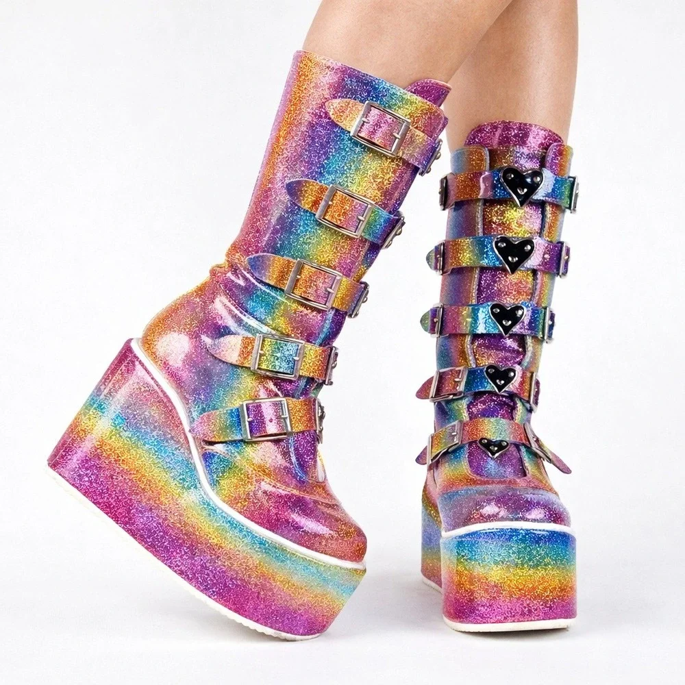 Glittered Hell rainbow glitter